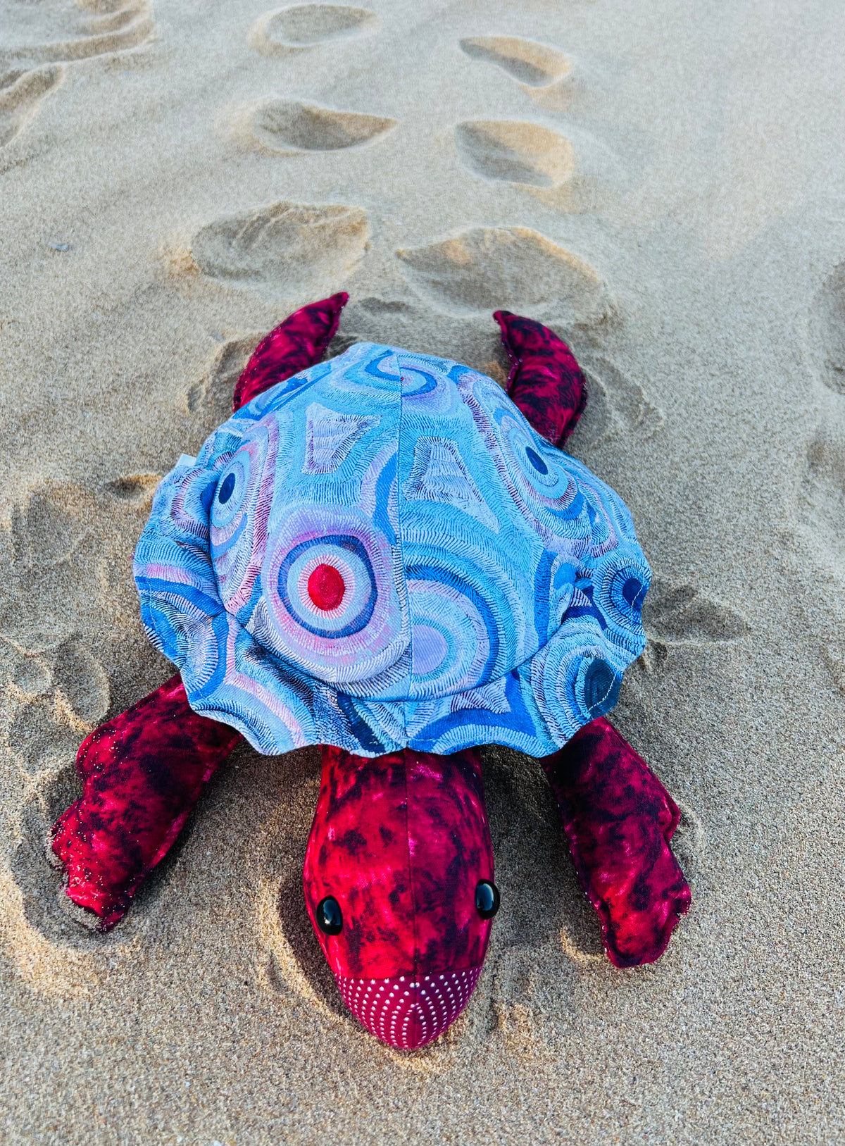 Handmade Fabric Turtle