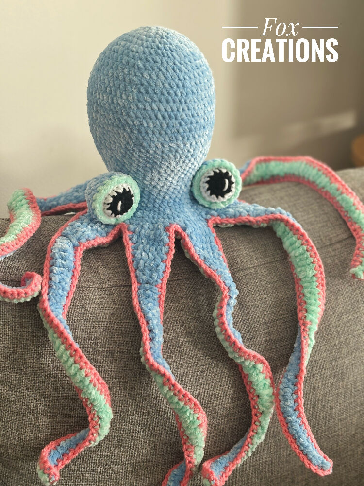 Octavia the Octopus Crochet Plushie