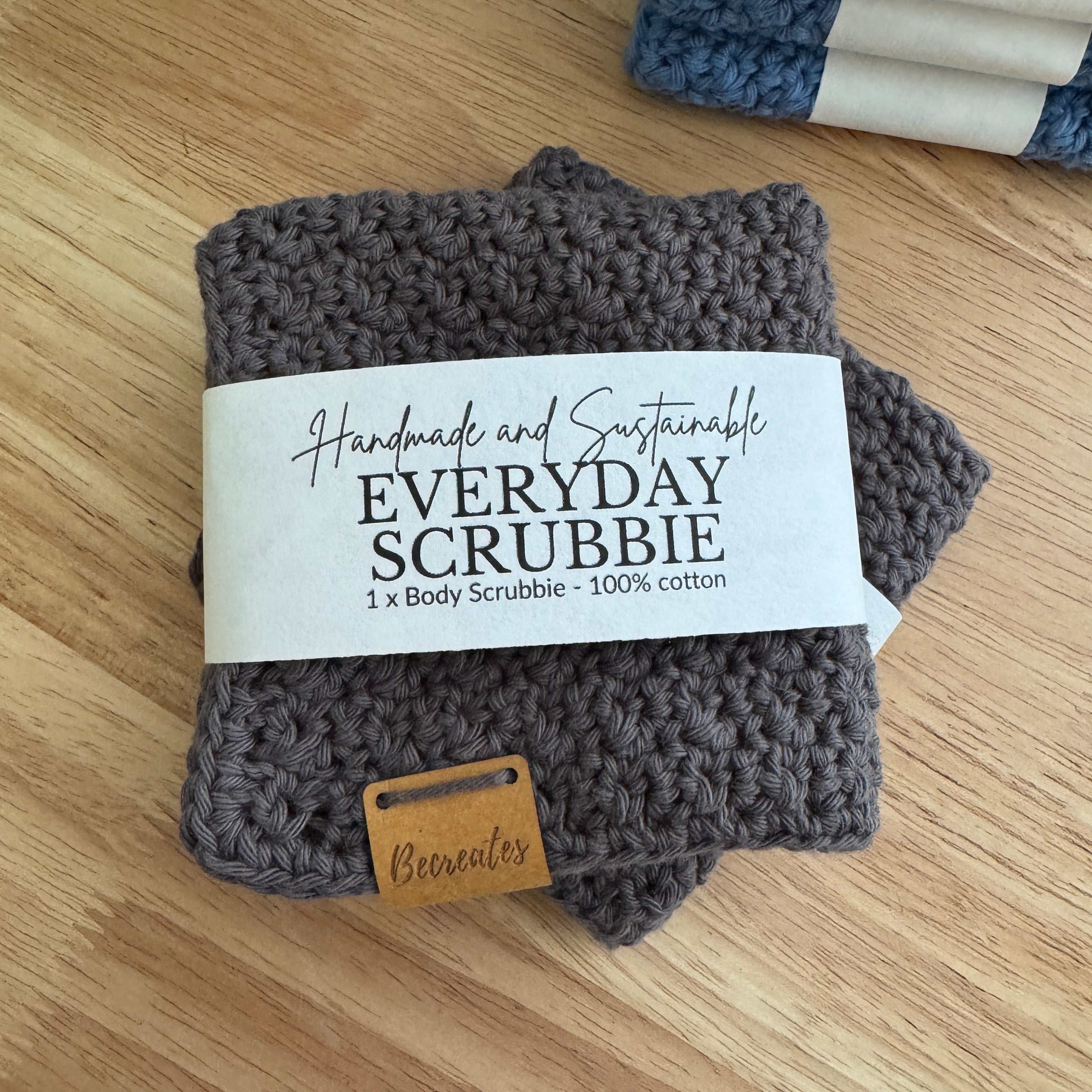 Everyday Scrubbie | Body Washcloth | Various colours | Reusable and Sustainable