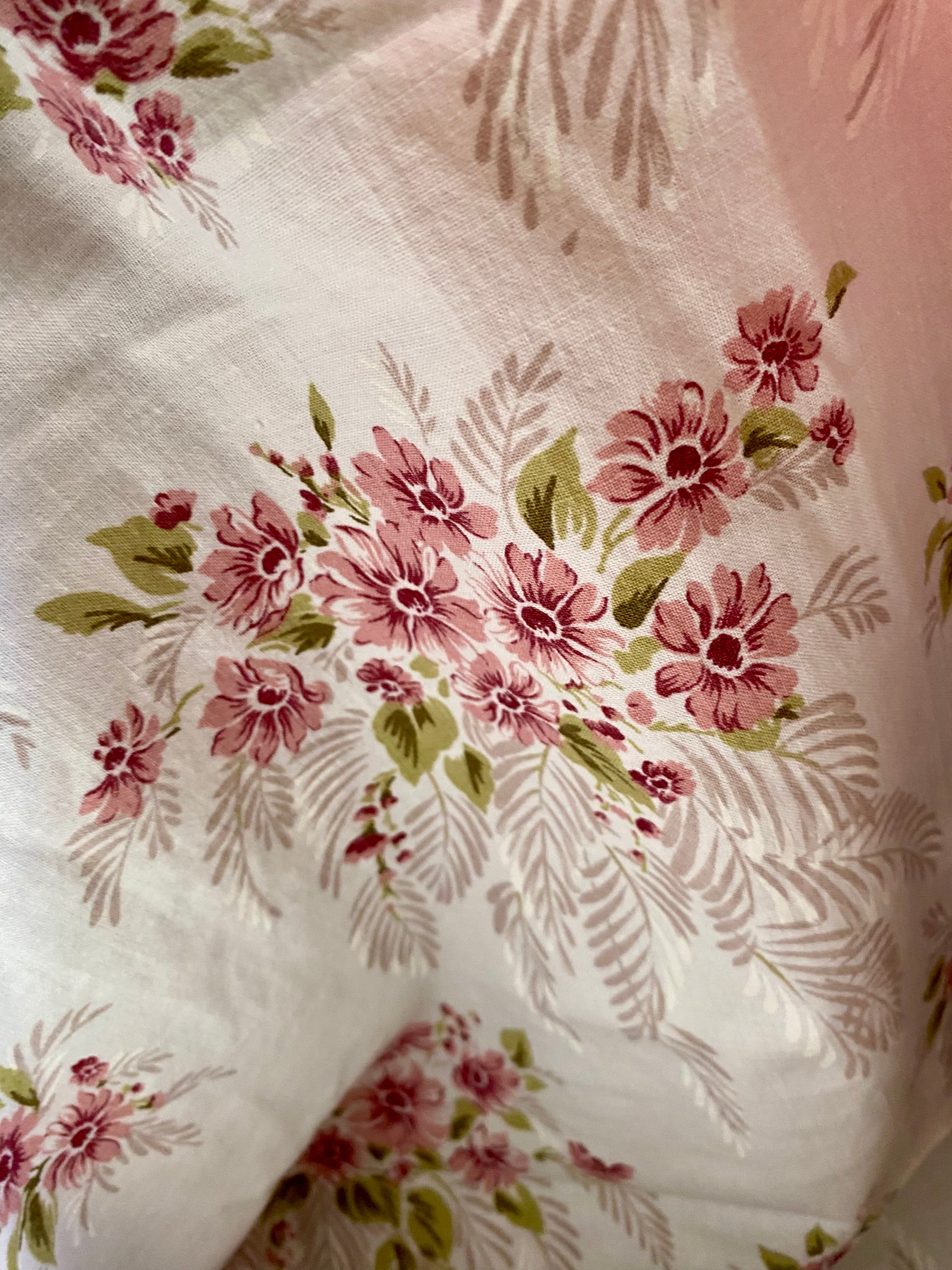 Upcycled Woollen Blanket - Market Tote - Pink/Blue