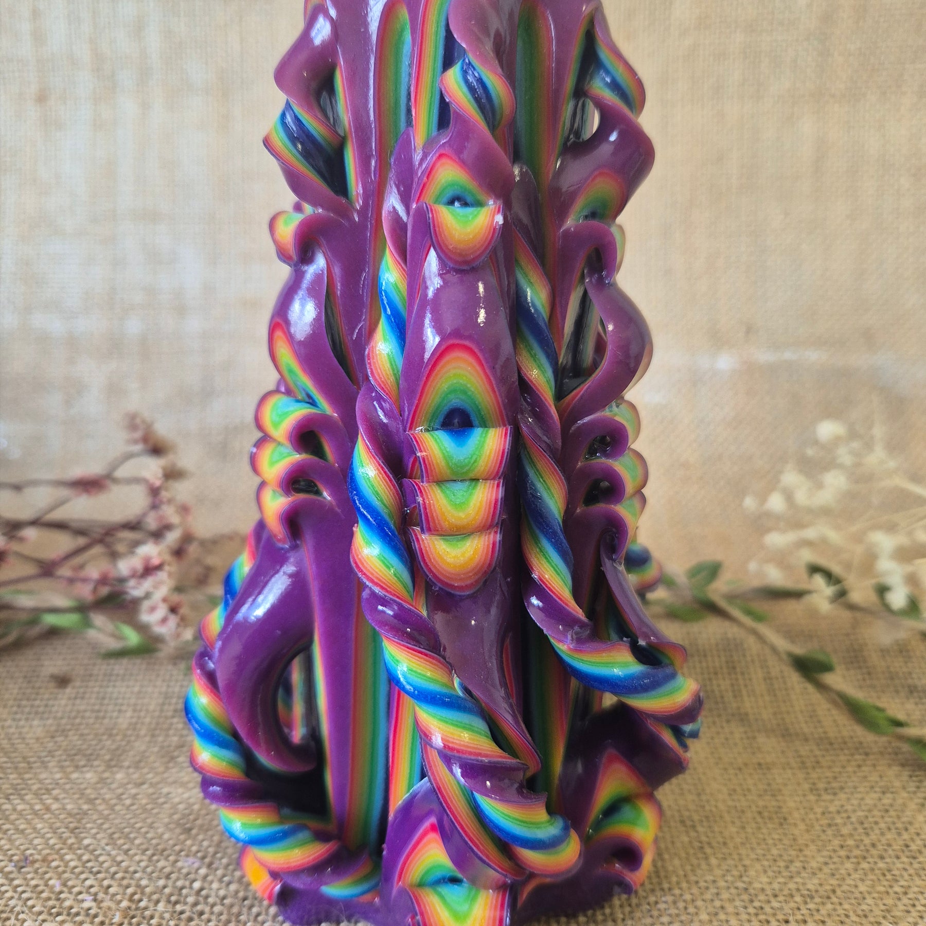 Multi Colour Purple 17cm
