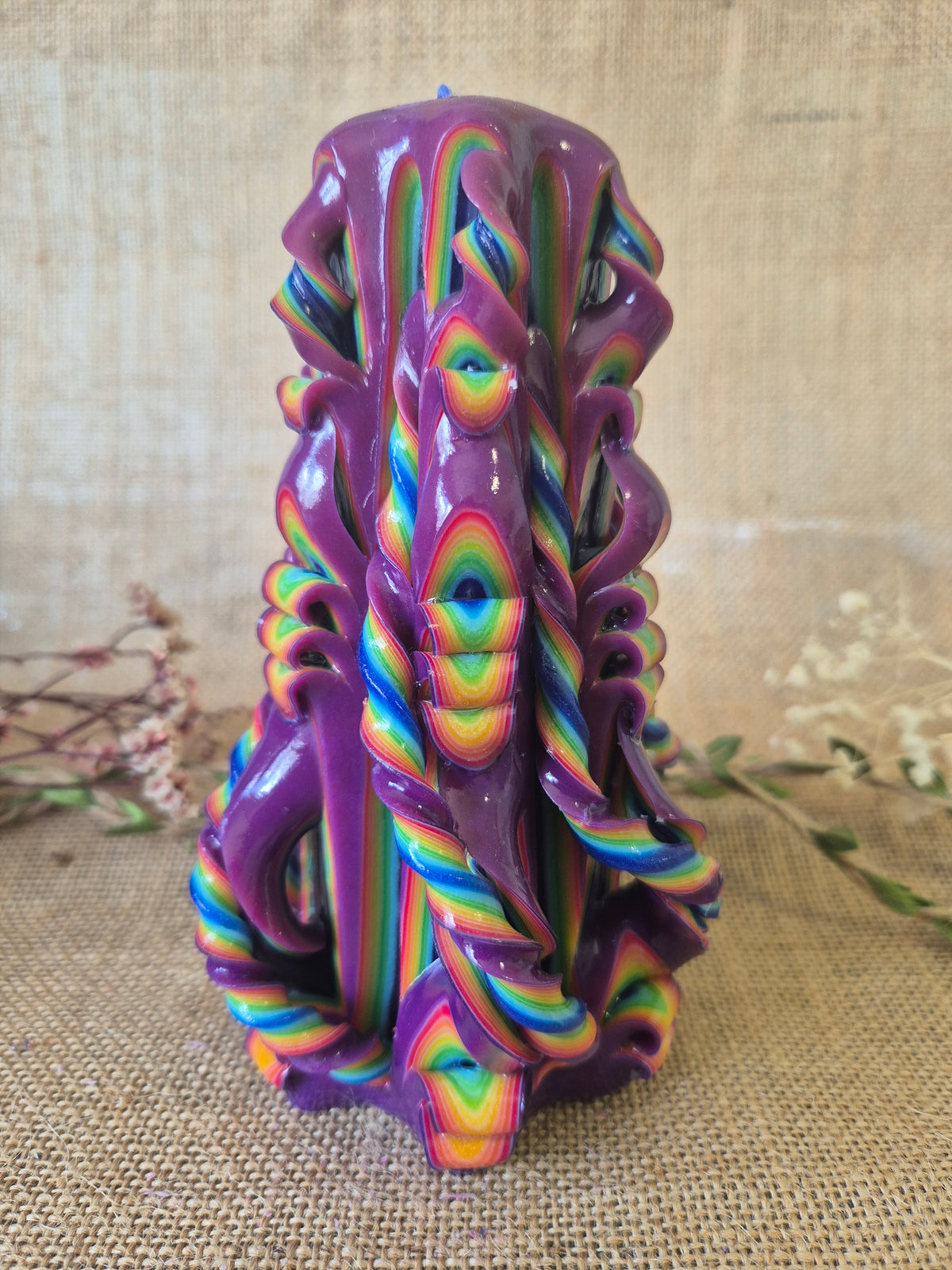 Multi Colour Purple 17cm