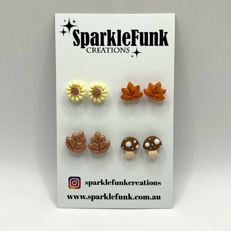 Autumn Stud Pack - Cinnamon