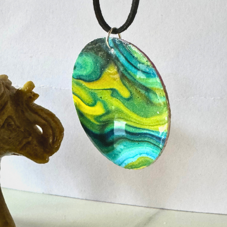 Azure Glow Pendant