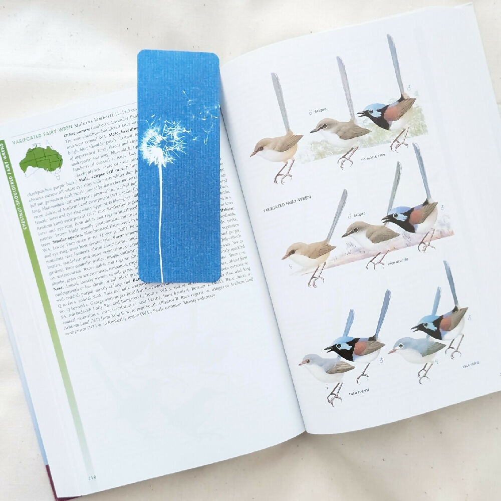 dandelion-cyanotype-bookmark