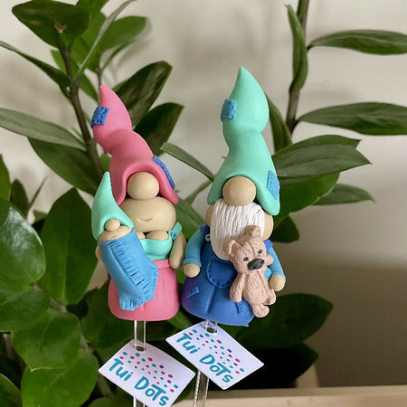 Tiny Gnome pair - New gnome parents