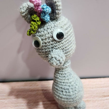 Crochet amigurumi (lama - 13cm(H) )