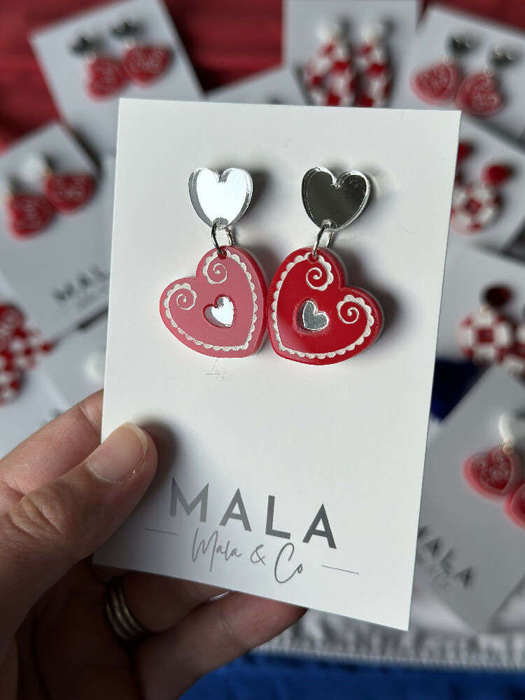 Licitar Heart Dangles