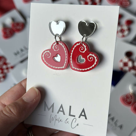 Licitar Heart Dangles