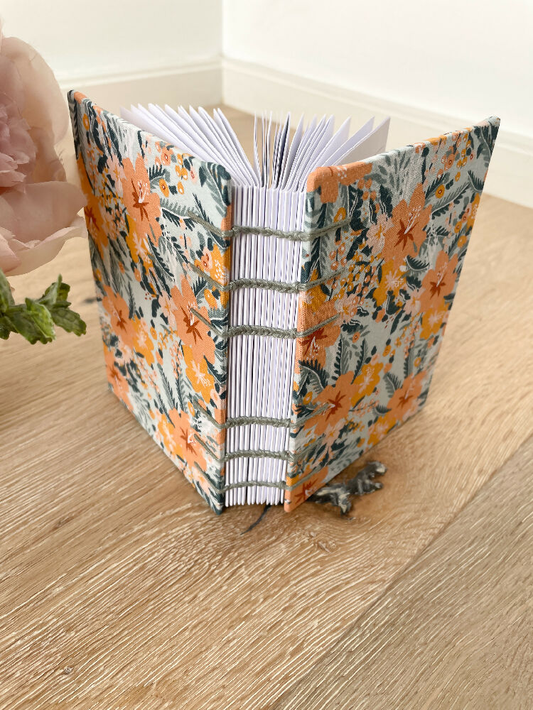 A6 Notebook (Lined) - "Azalea"