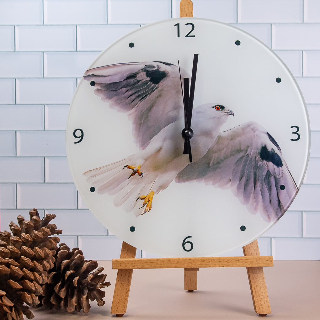Wall Clock - Tempered Glass - Nature Photography
