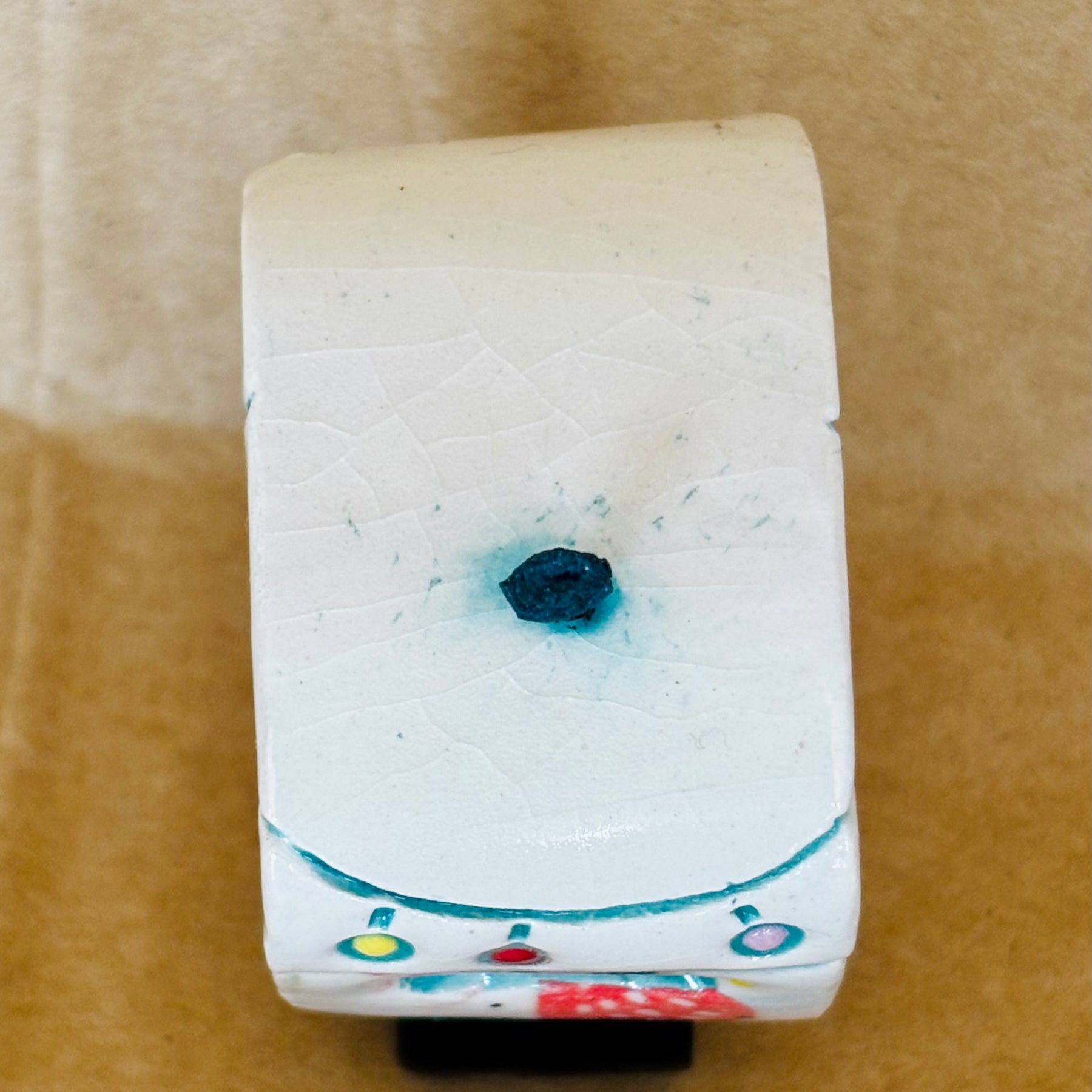 Small Retro Collectable Ceramic Caravan 1