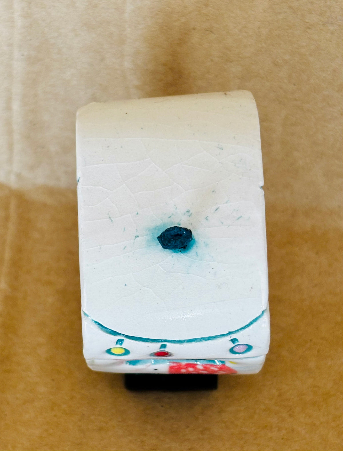 Small Retro Collectable Ceramic Caravan 1