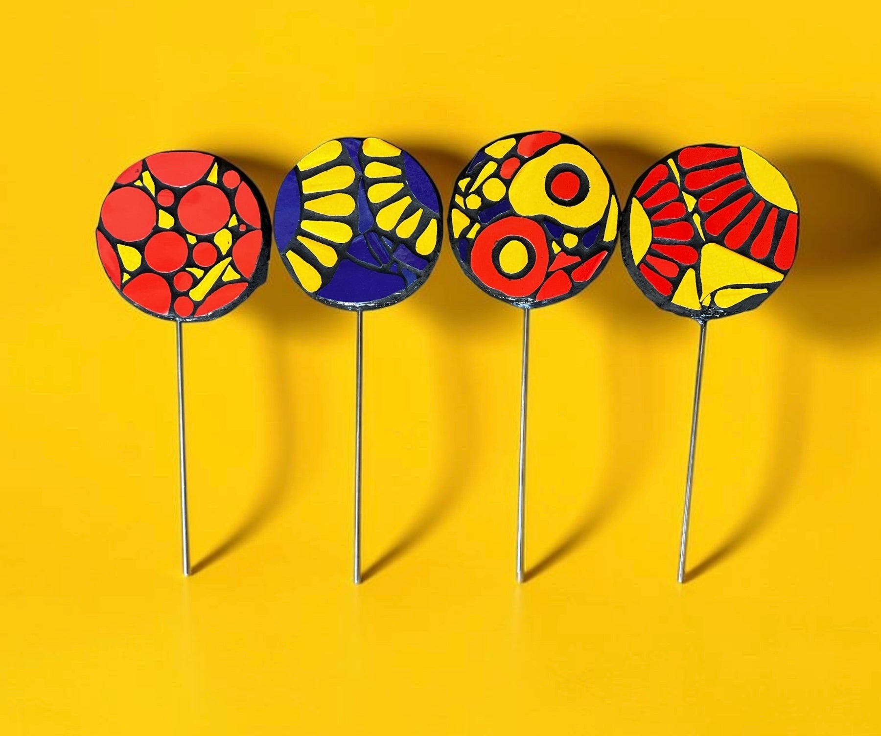 Mosaic Garden Flower Pops.