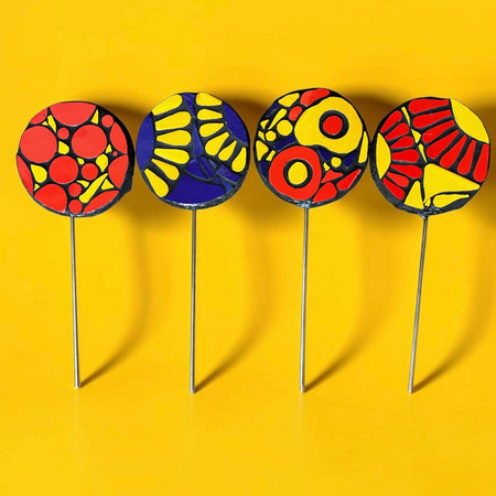 Mosaic Garden Flower Pops.