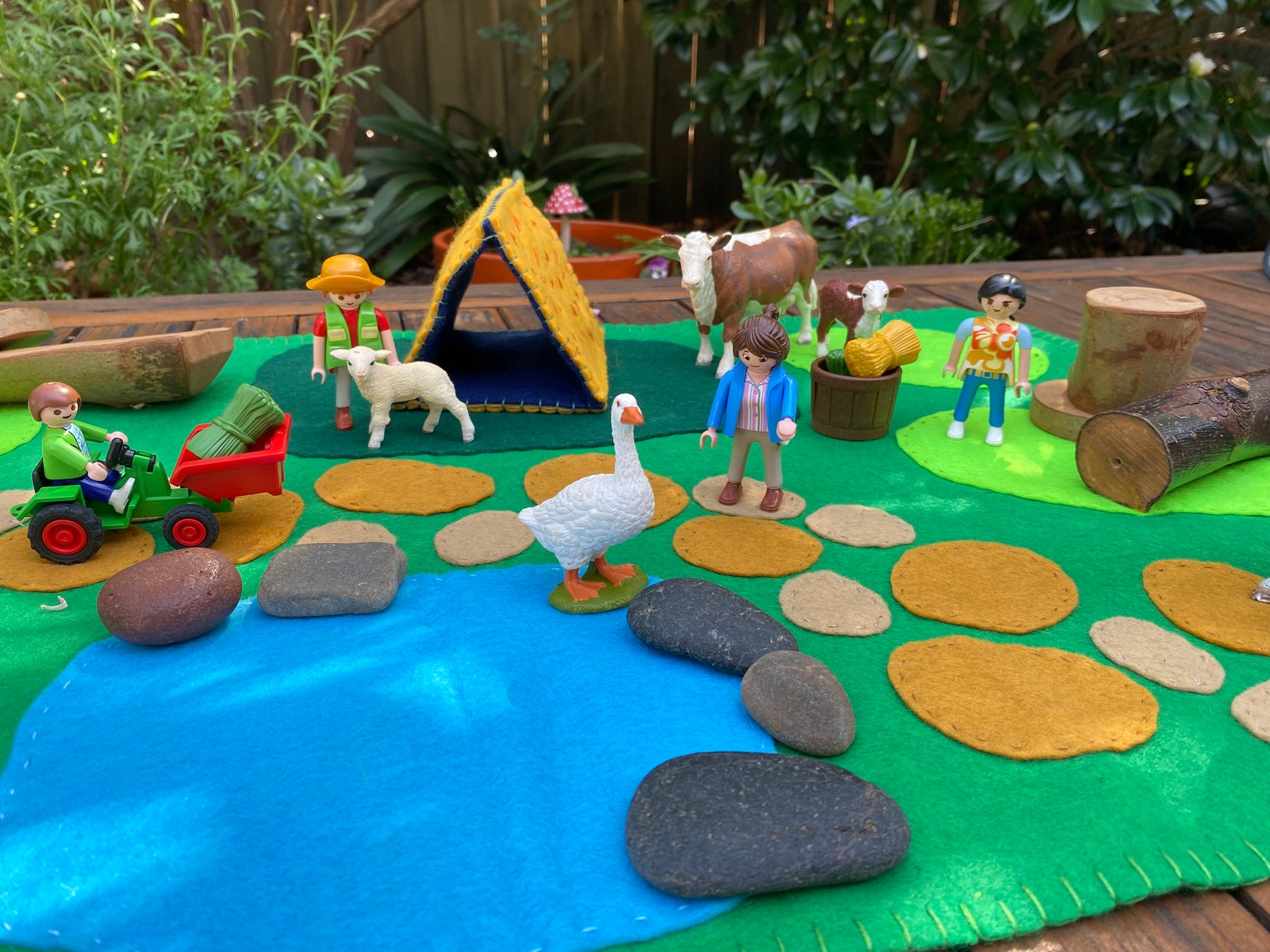 Play Felt Mat Large - Explore the outdoors #3