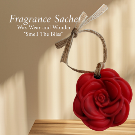 Fragrance Sachet Rose Shaped - Cherry Blossom