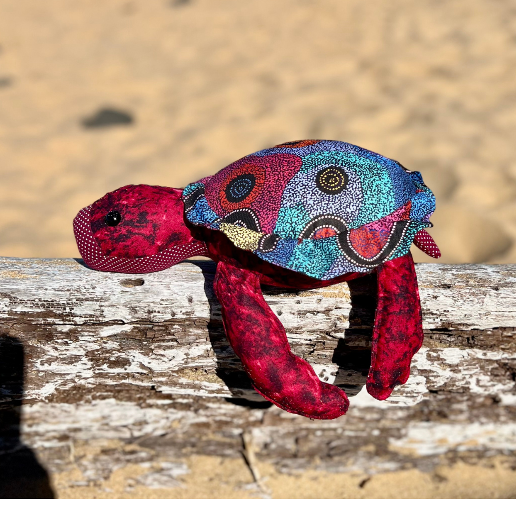 Handmade fabric Turtle