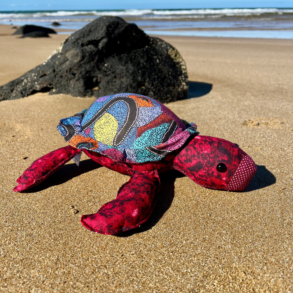 Handmade fabric Turtle