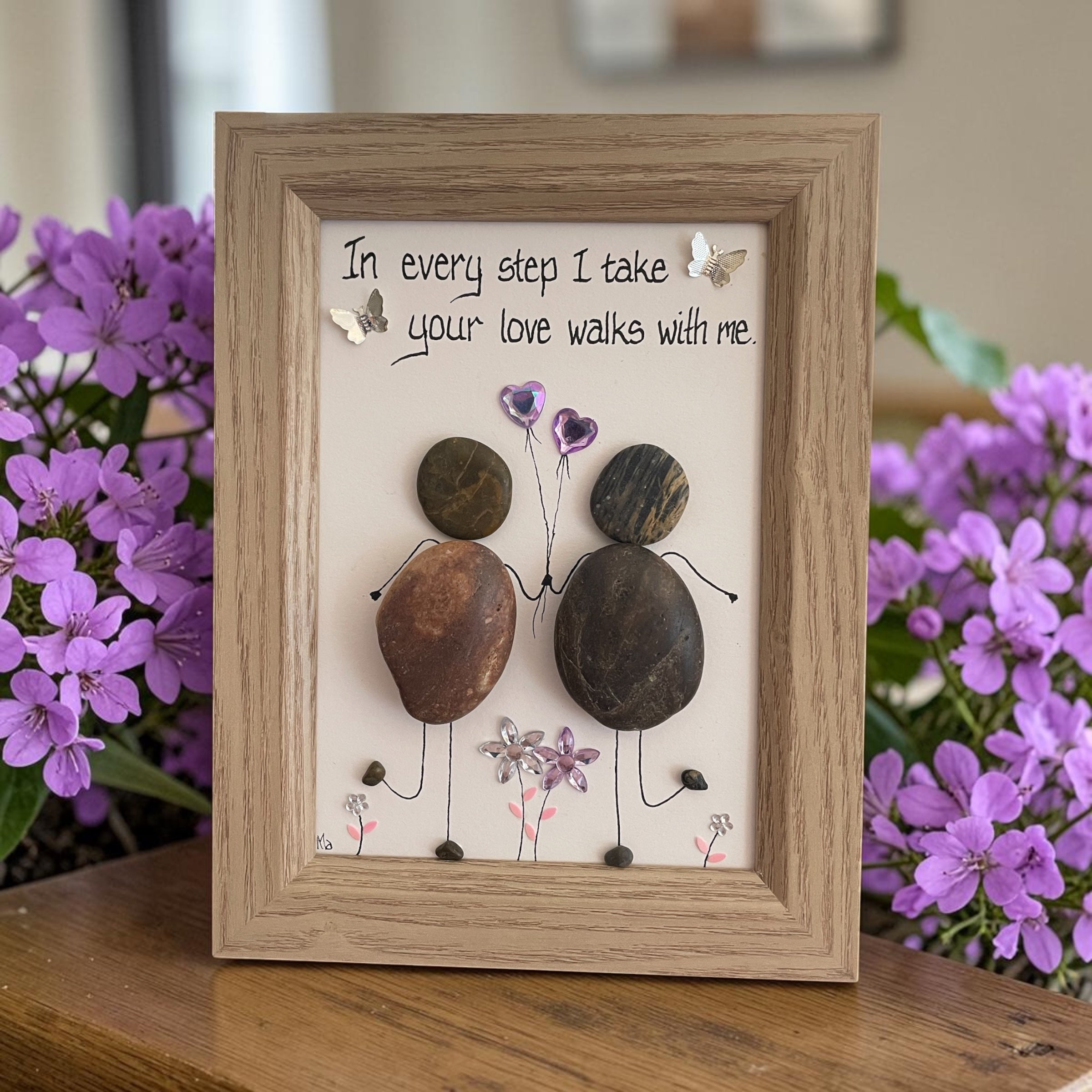 Celebrating sisters one pebble at a time