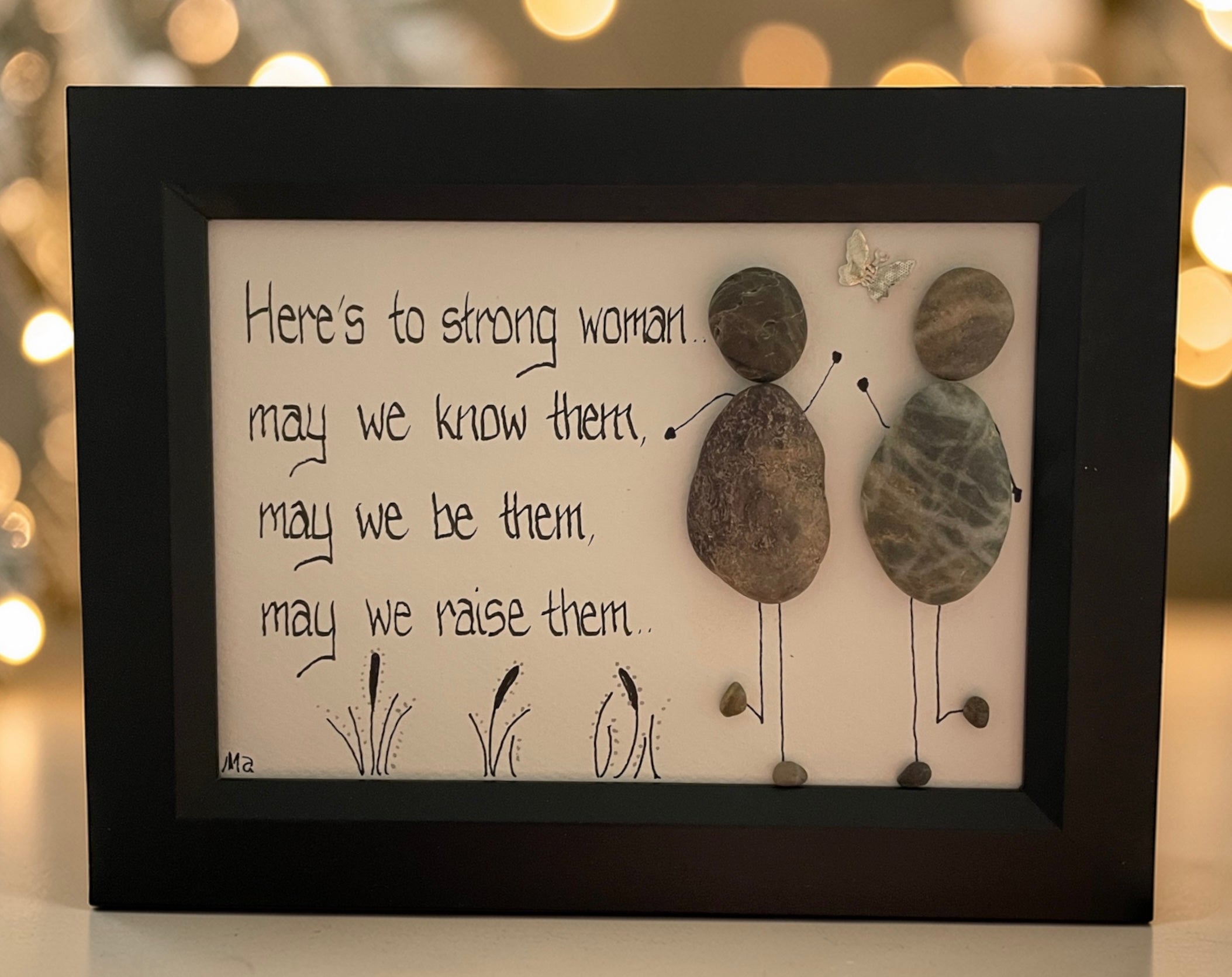 Celebrating sisters one pebble at a time
