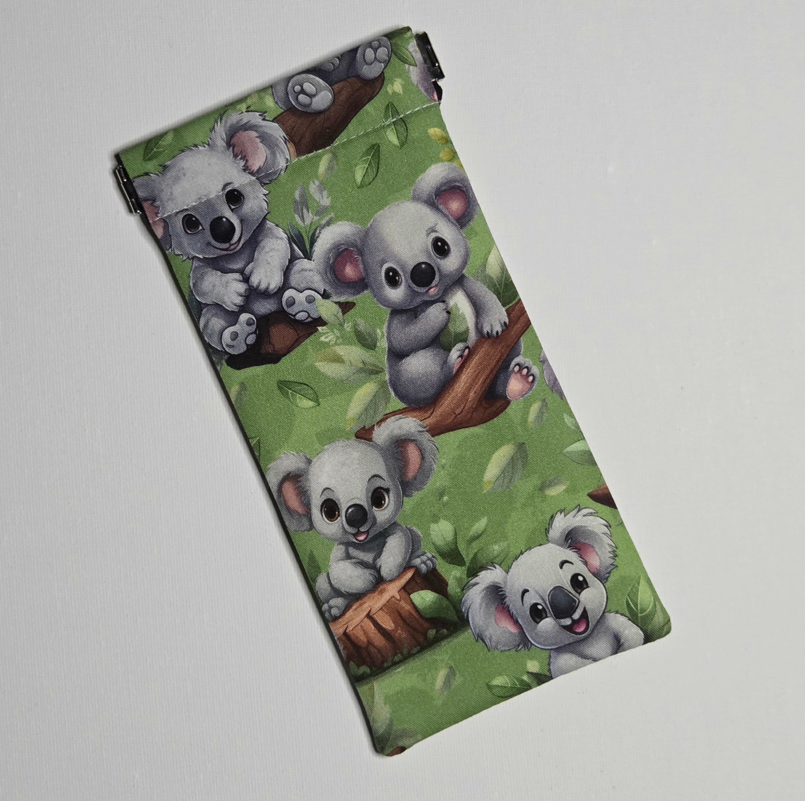 Sunglasses Pouch in Cute Koala fabric