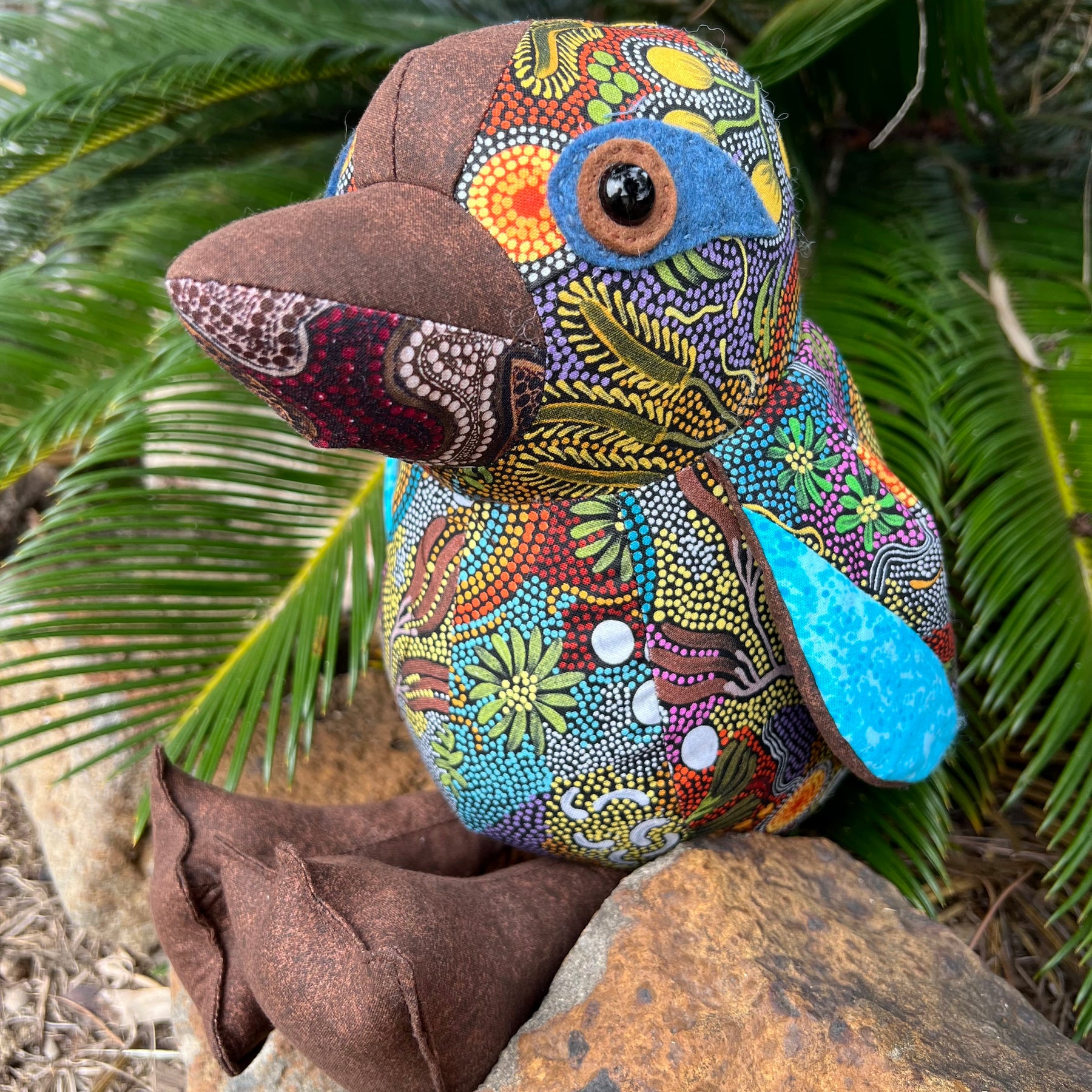 Handmade Fabric Kookaburra