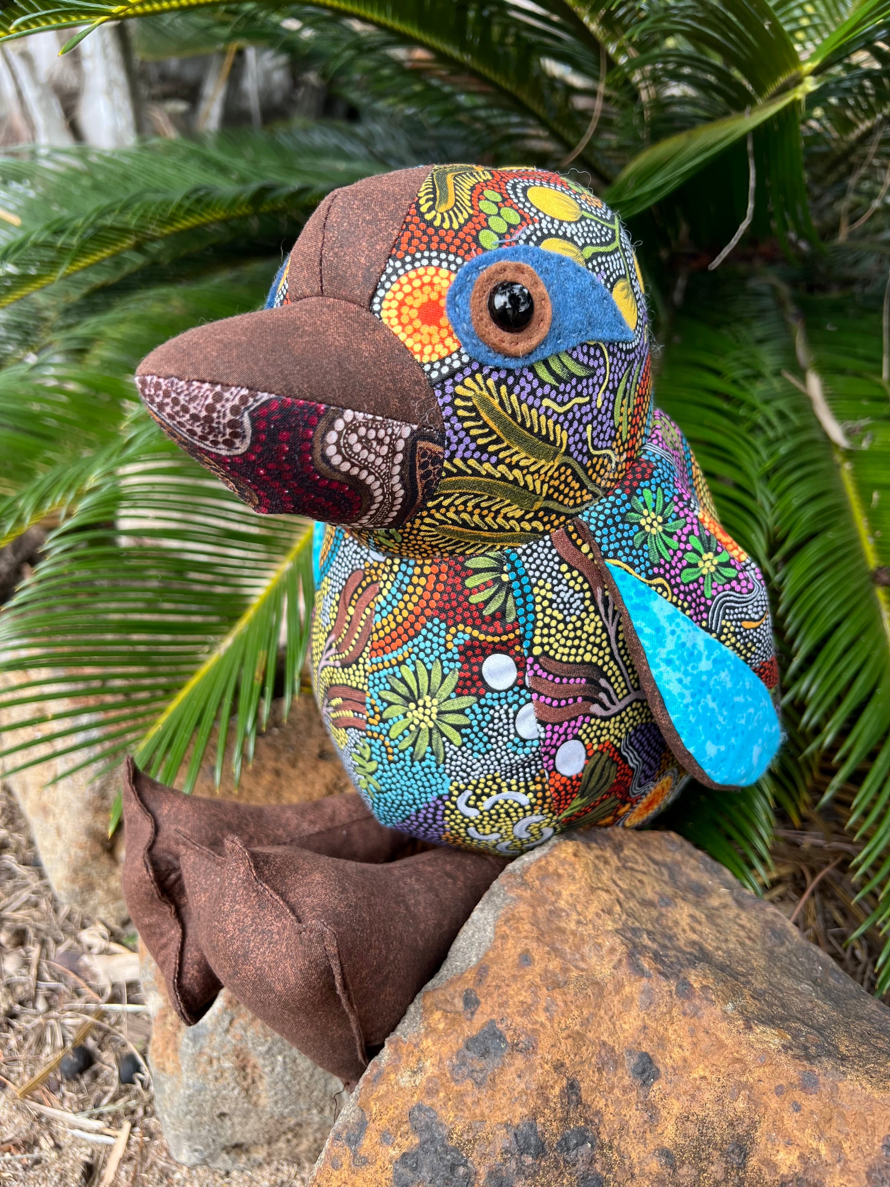Handmade Fabric Kookaburra