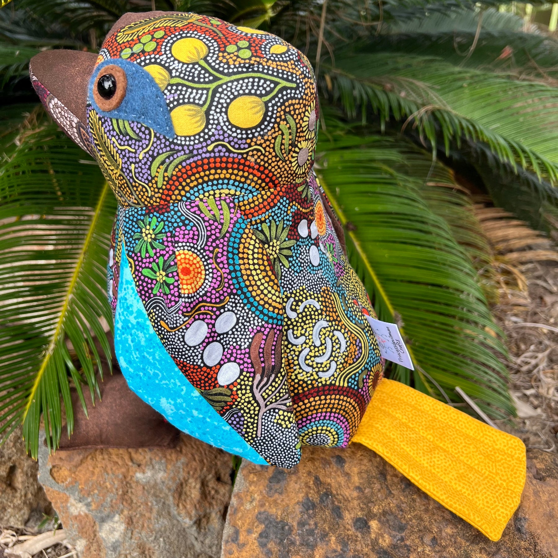 Handmade Fabric Kookaburra