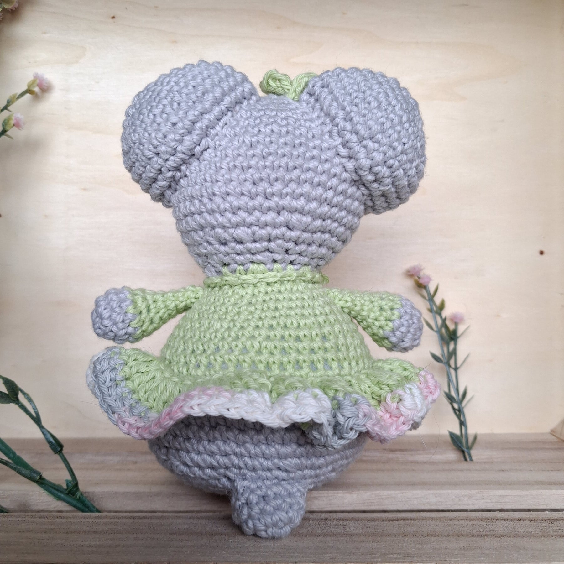 Handmade Crochet Koala - 100% Cotton (multiple colours)