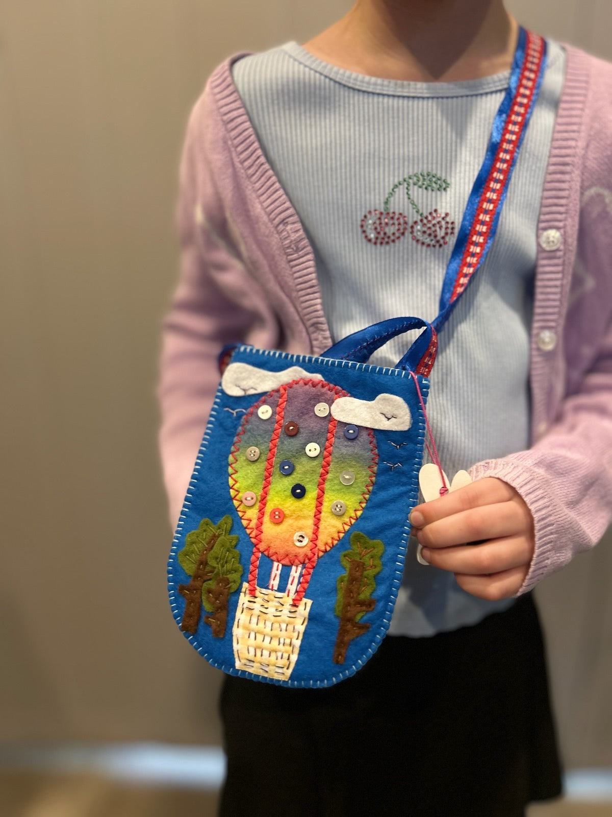 Children’s Pocket and Treasure Bags Over the Shoulder