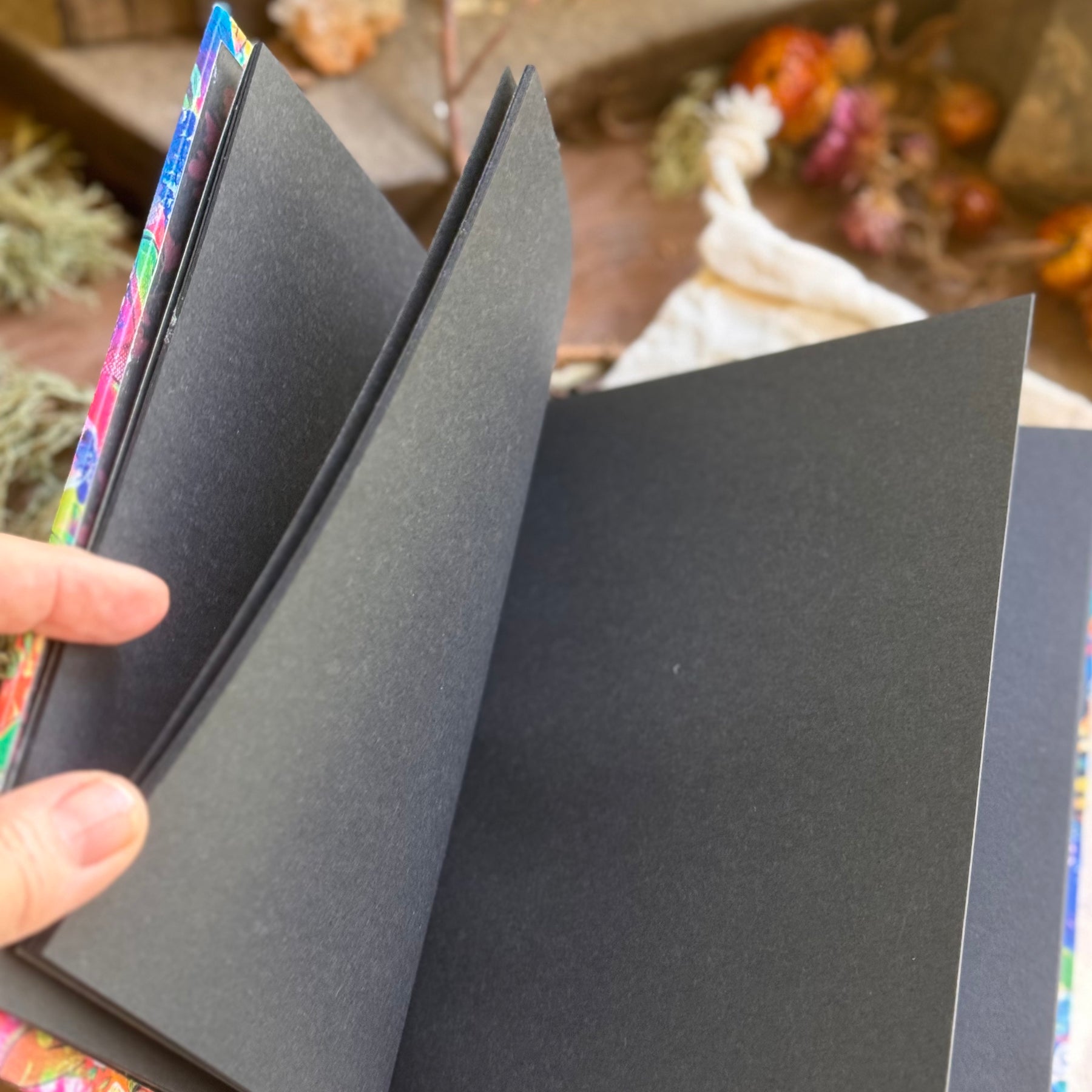 Bees A5 Case Bound Journal - Black Paper Edition