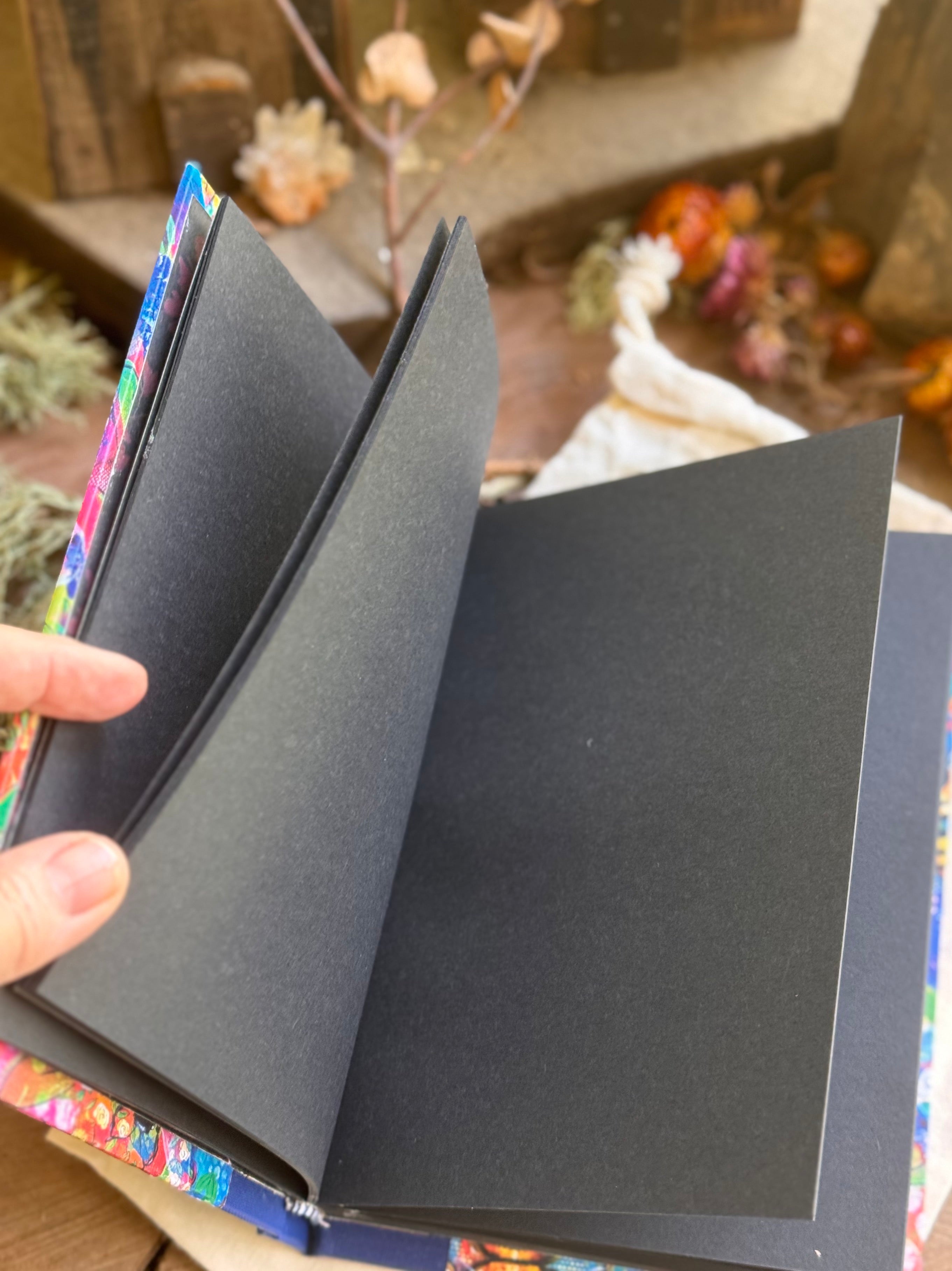 Bees A5 Case Bound Journal - Black Paper Edition