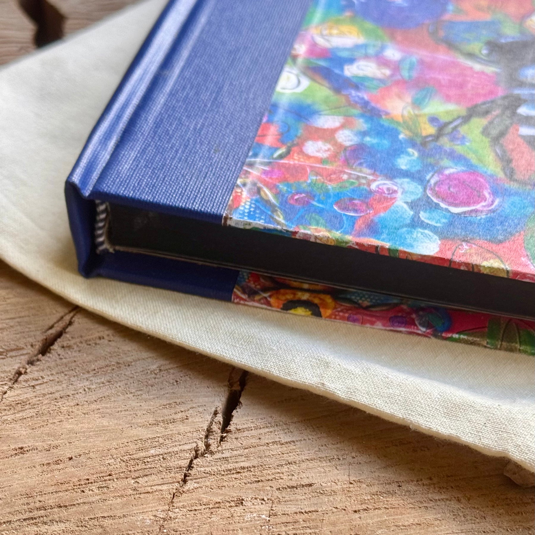 Bees A5 Case Bound Journal - Black Paper Edition
