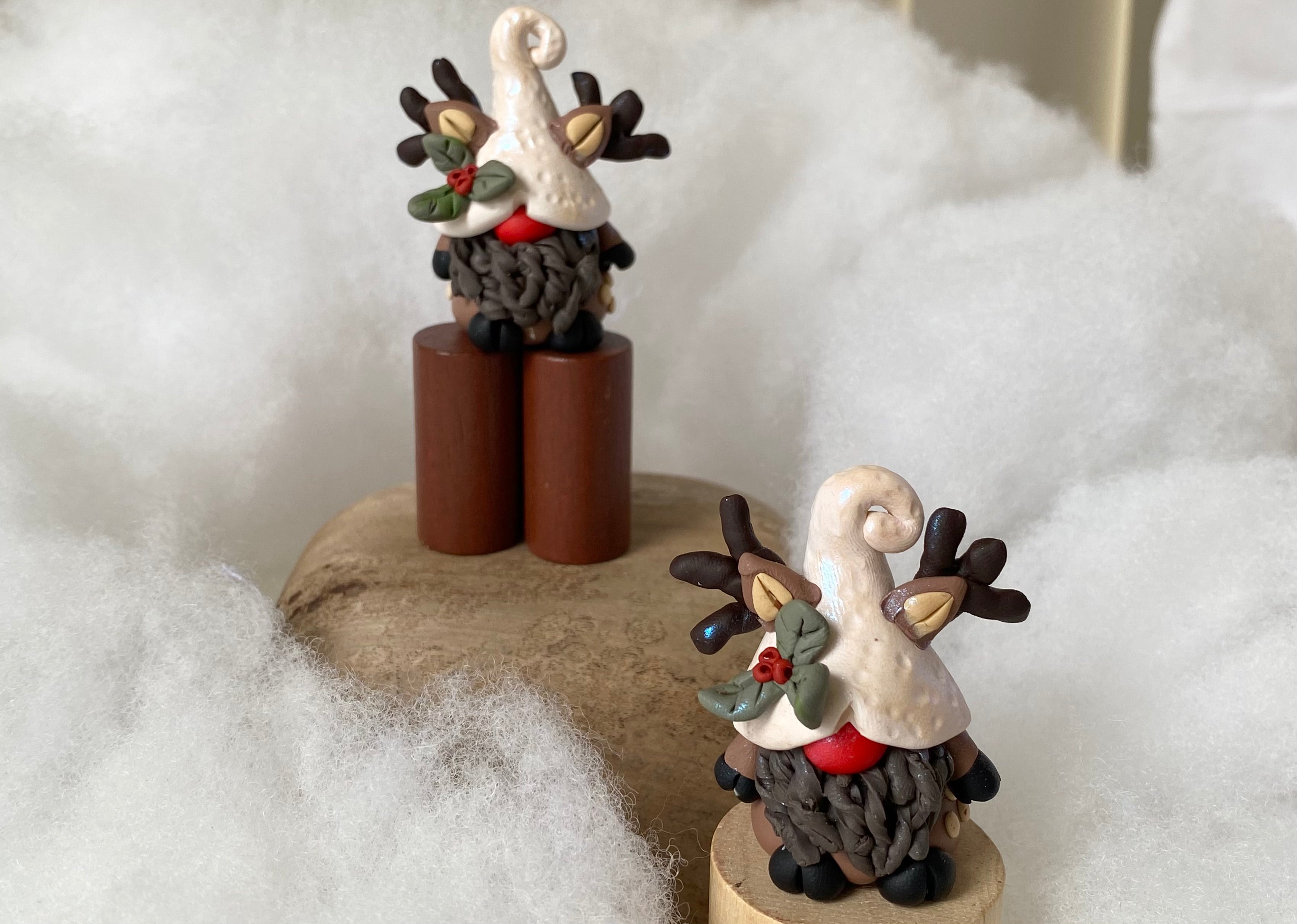 Rupert the Reindeer – Handcrafted Ornament or Desk Friend