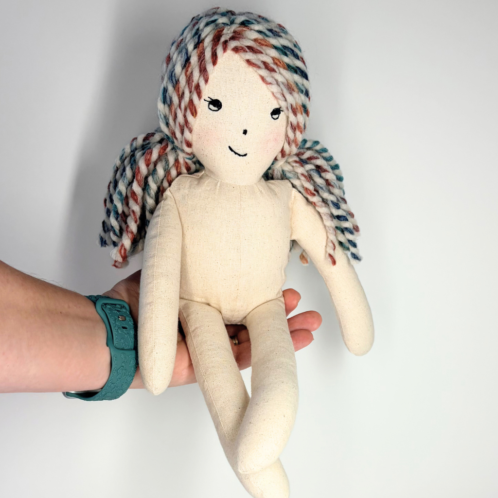 Handmade Fabric Doll (35cm)- Bella
