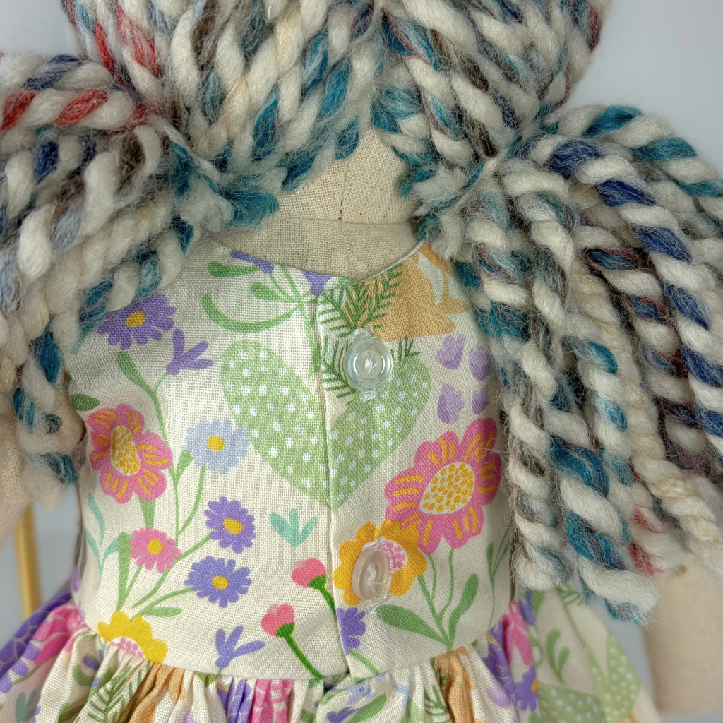 Handmade Fabric Doll (35cm)- Bella