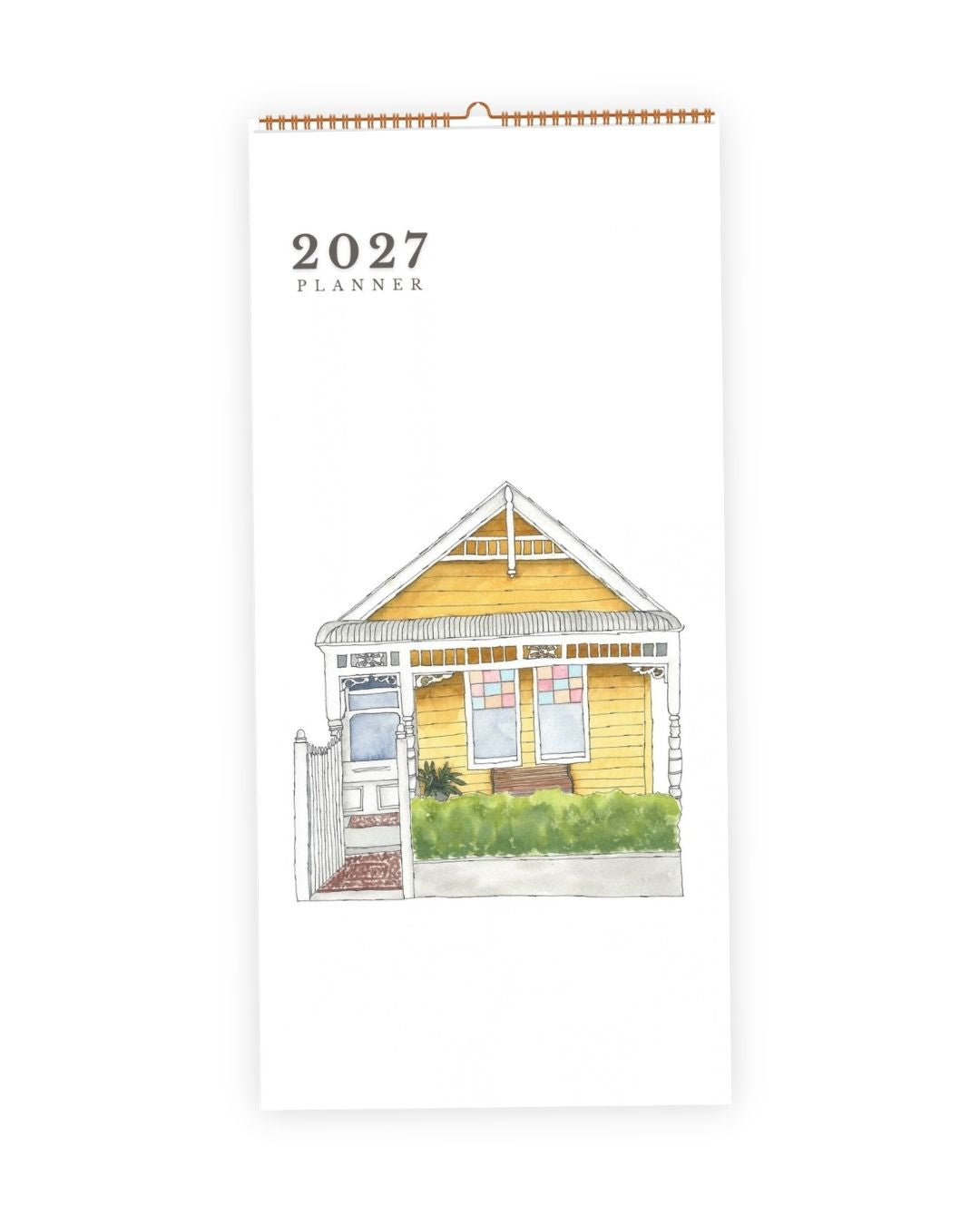 2027 Illustrated Wall Calendar and Family Planner