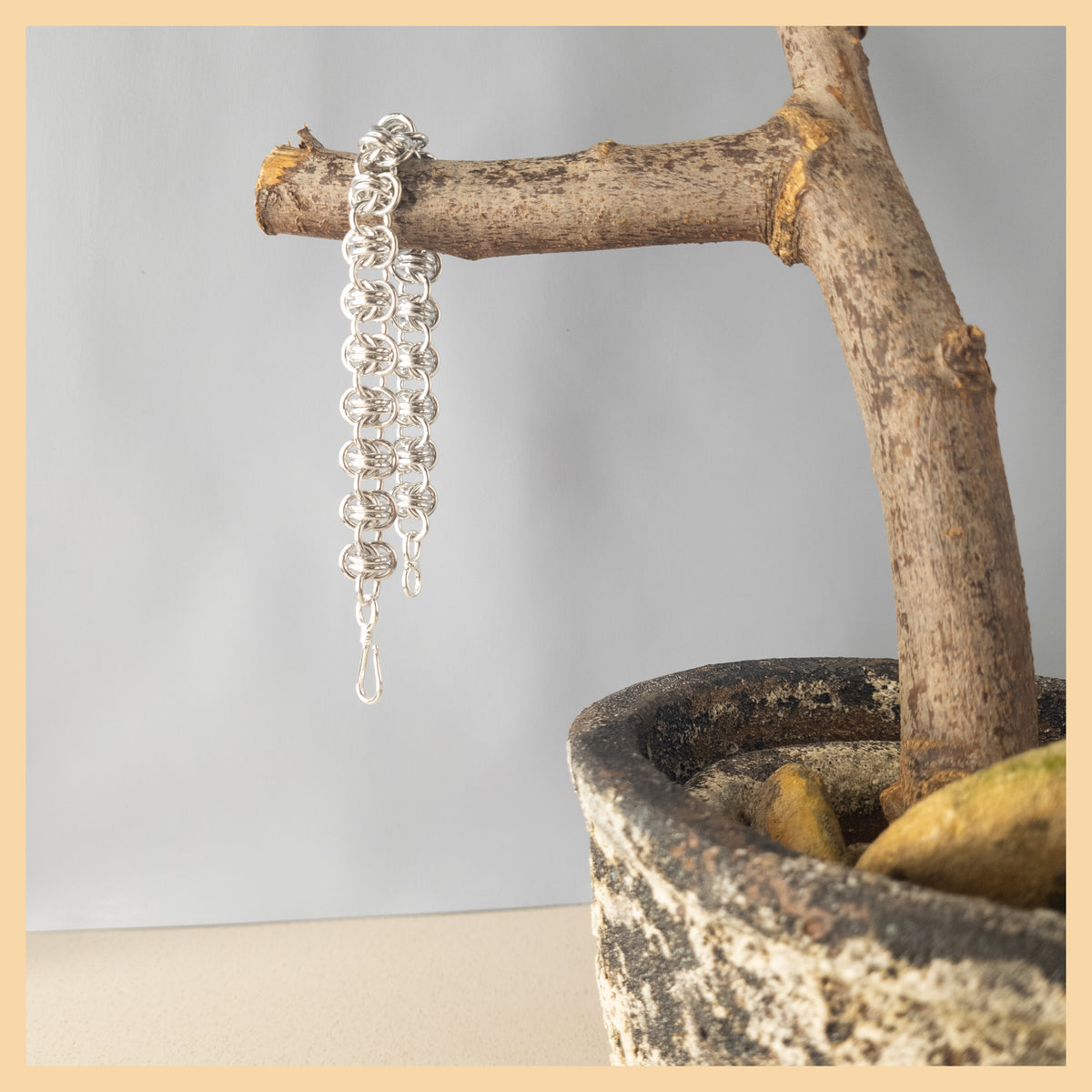 Chainmaille Barrel Weave Bracelet