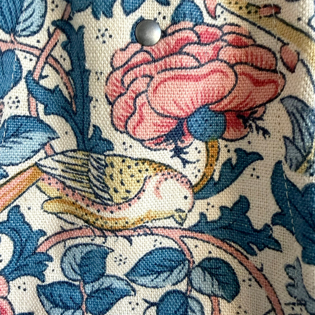 Handmade tote bag | Luggage strap | Floral