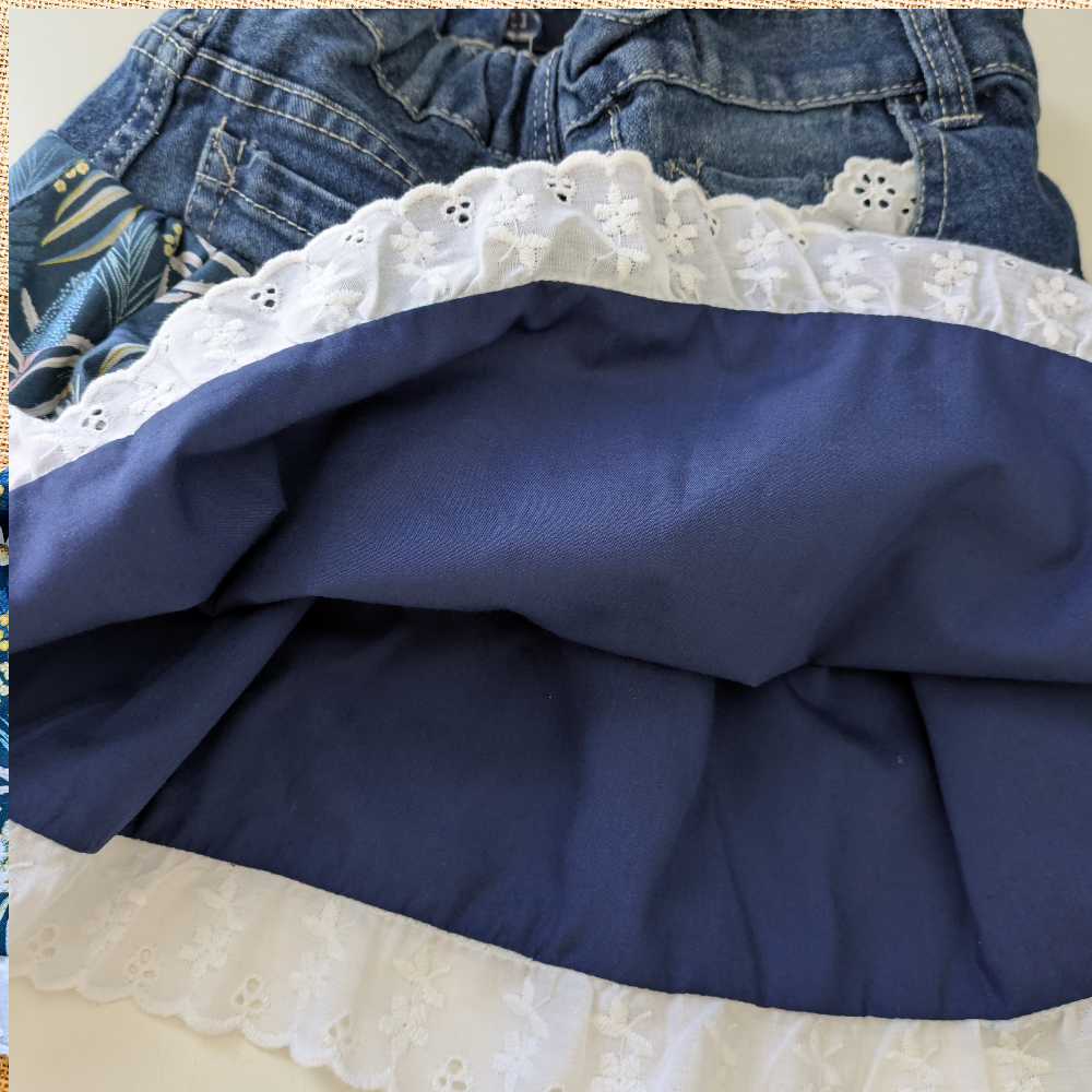 upcycled-denim-skirt-size-5-flannel-flower-Navy-lace-australian-handmade-sewing-artist-the-denim-patch (5)