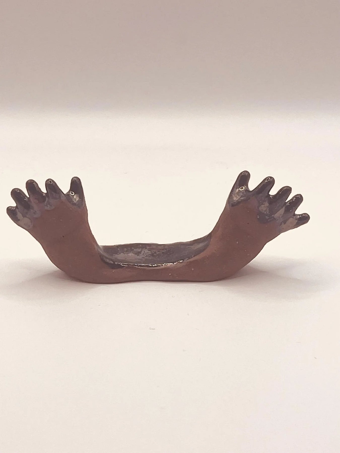 Handmade Little Helping Hands Spoon/ Brush Rest