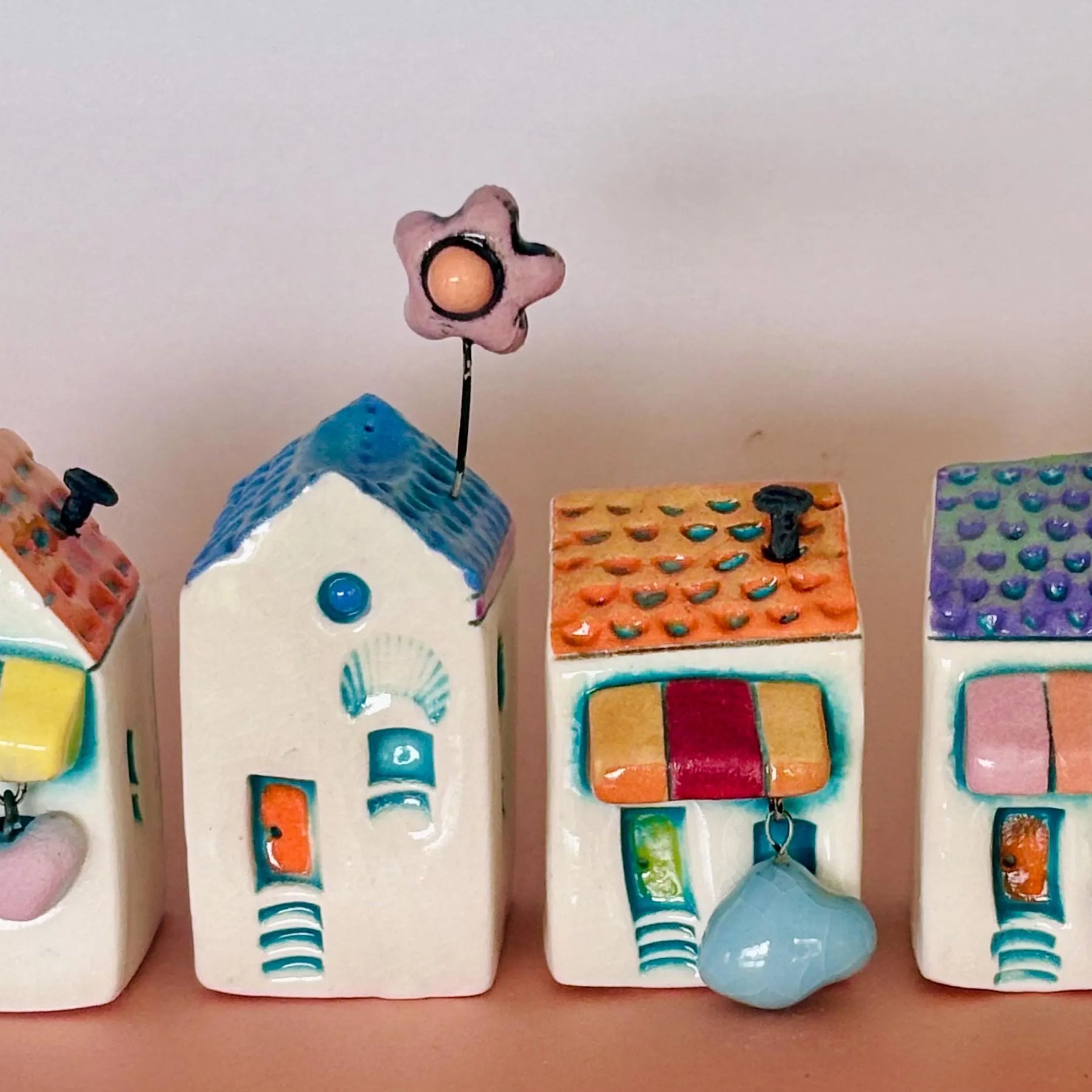 Whimsical Mini Ceramic House