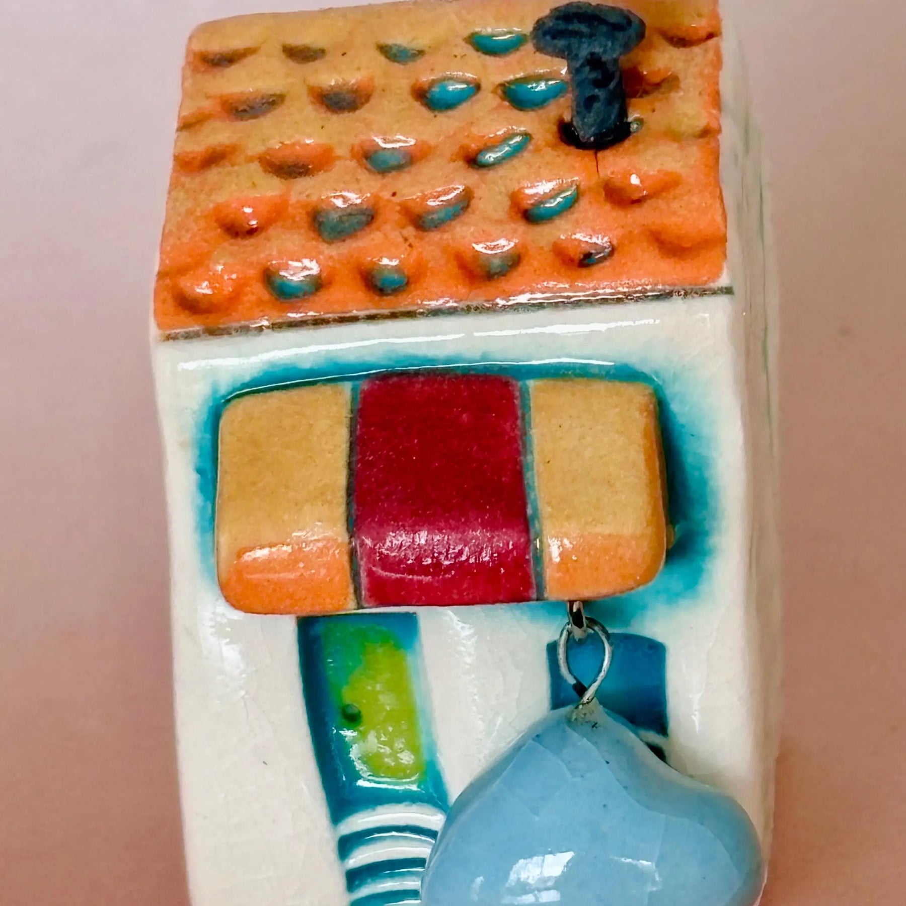 Whimsical Mini Ceramic House