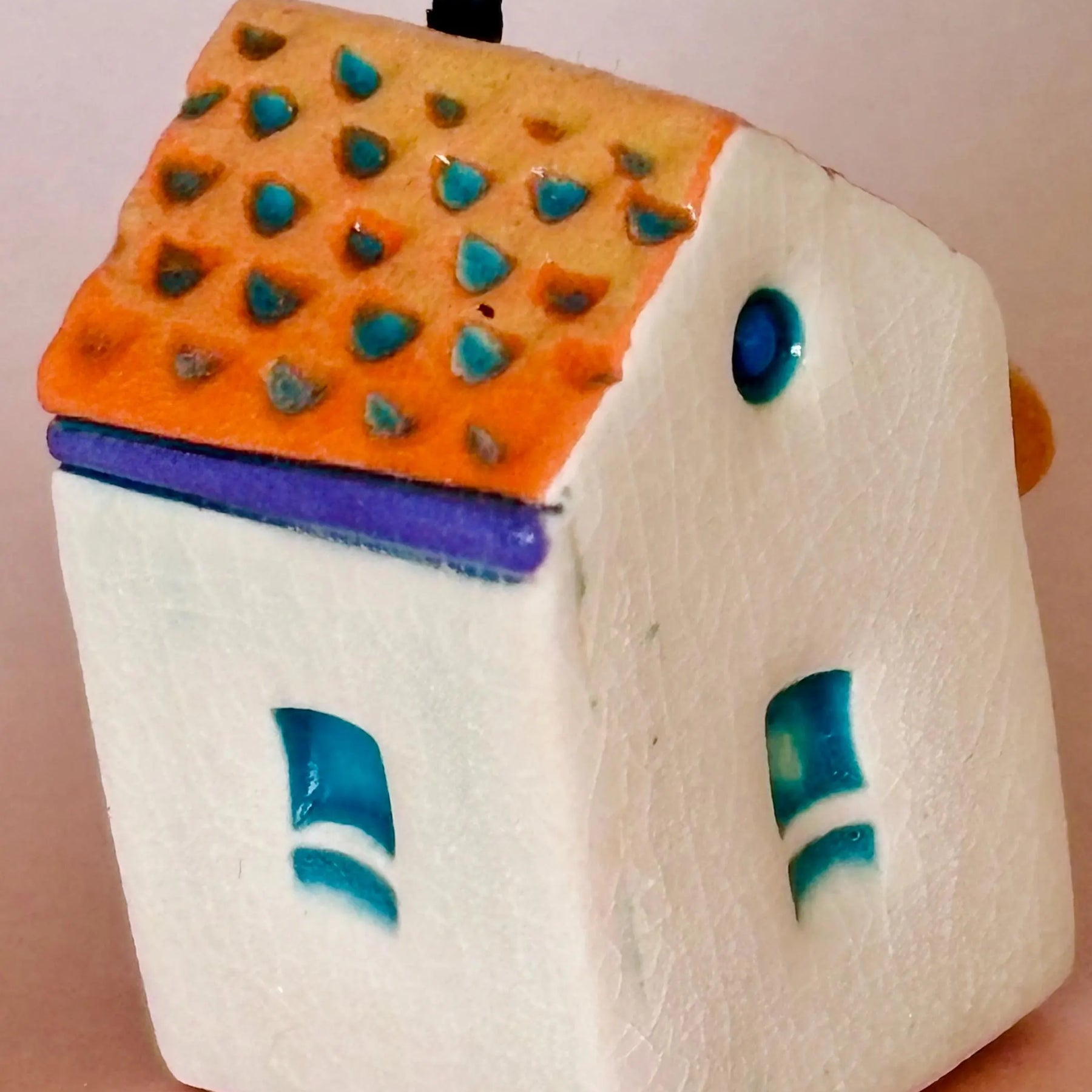 Whimsical Mini Ceramic House