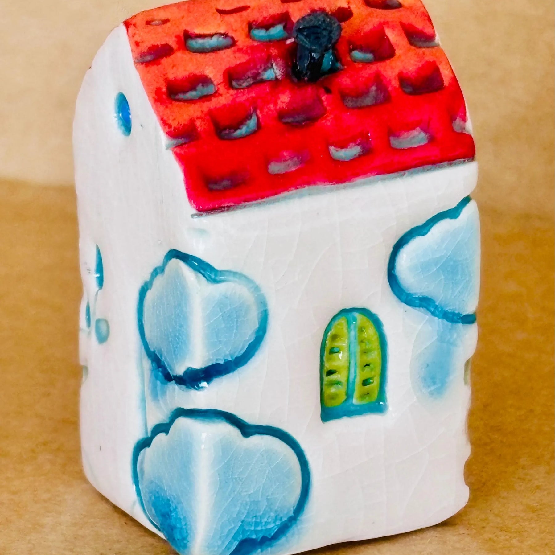 Whimsical Mini Ceramic House 001
