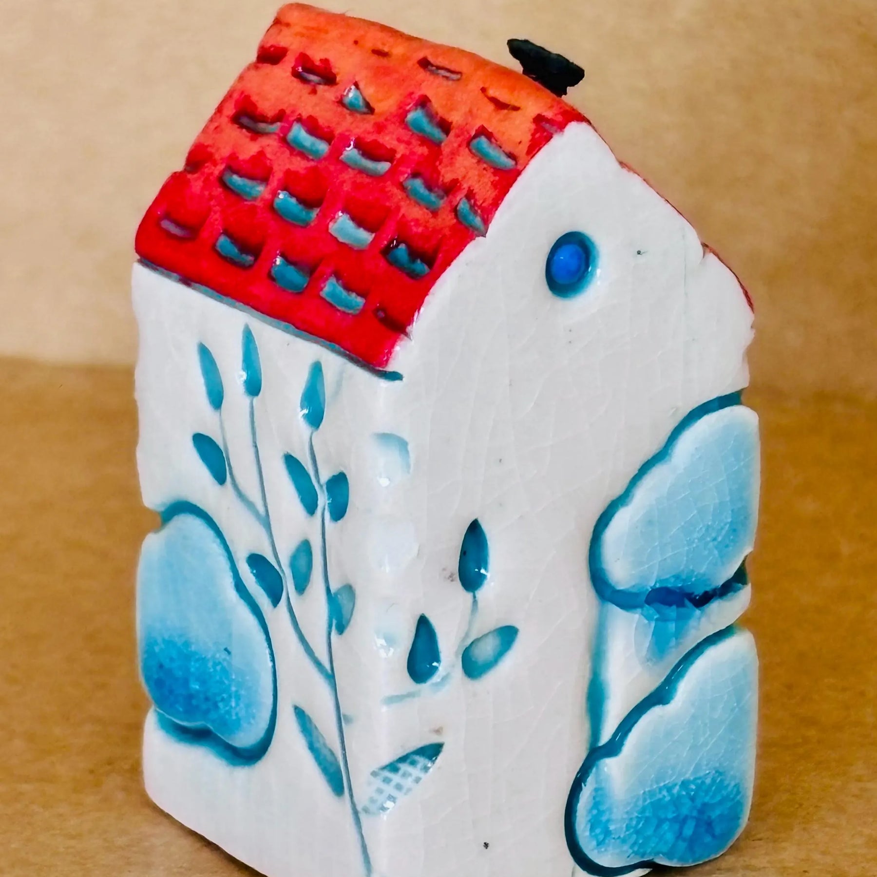Whimsical Mini Ceramic House 001