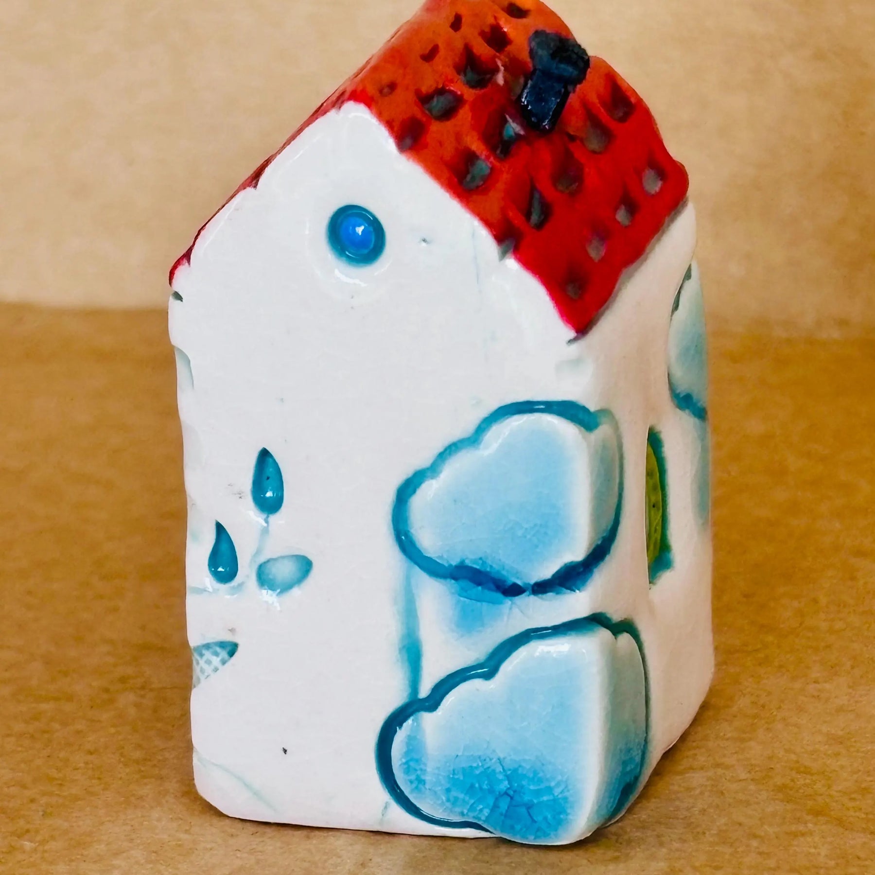 Whimsical Mini Ceramic House 001