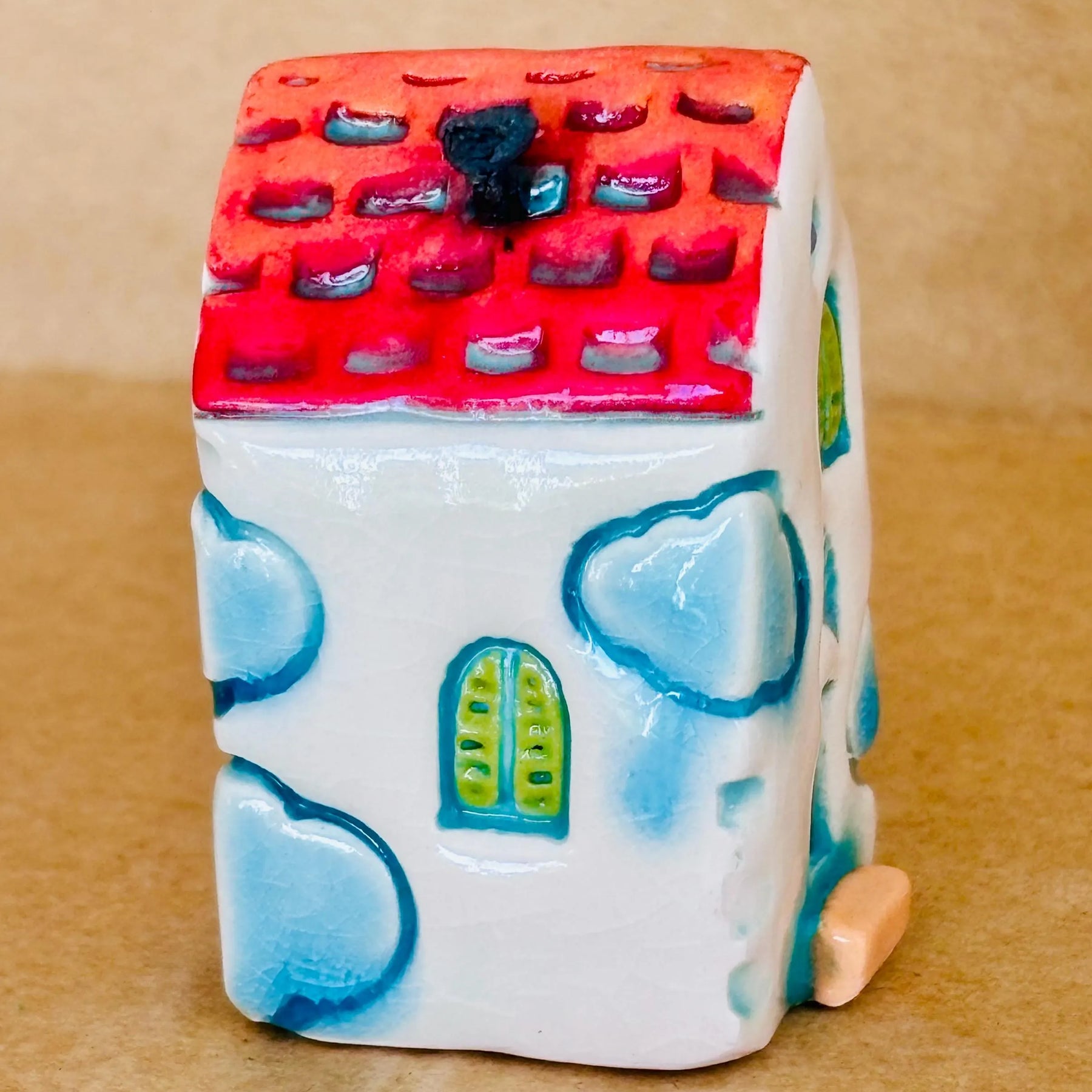 Whimsical Mini Ceramic House 001