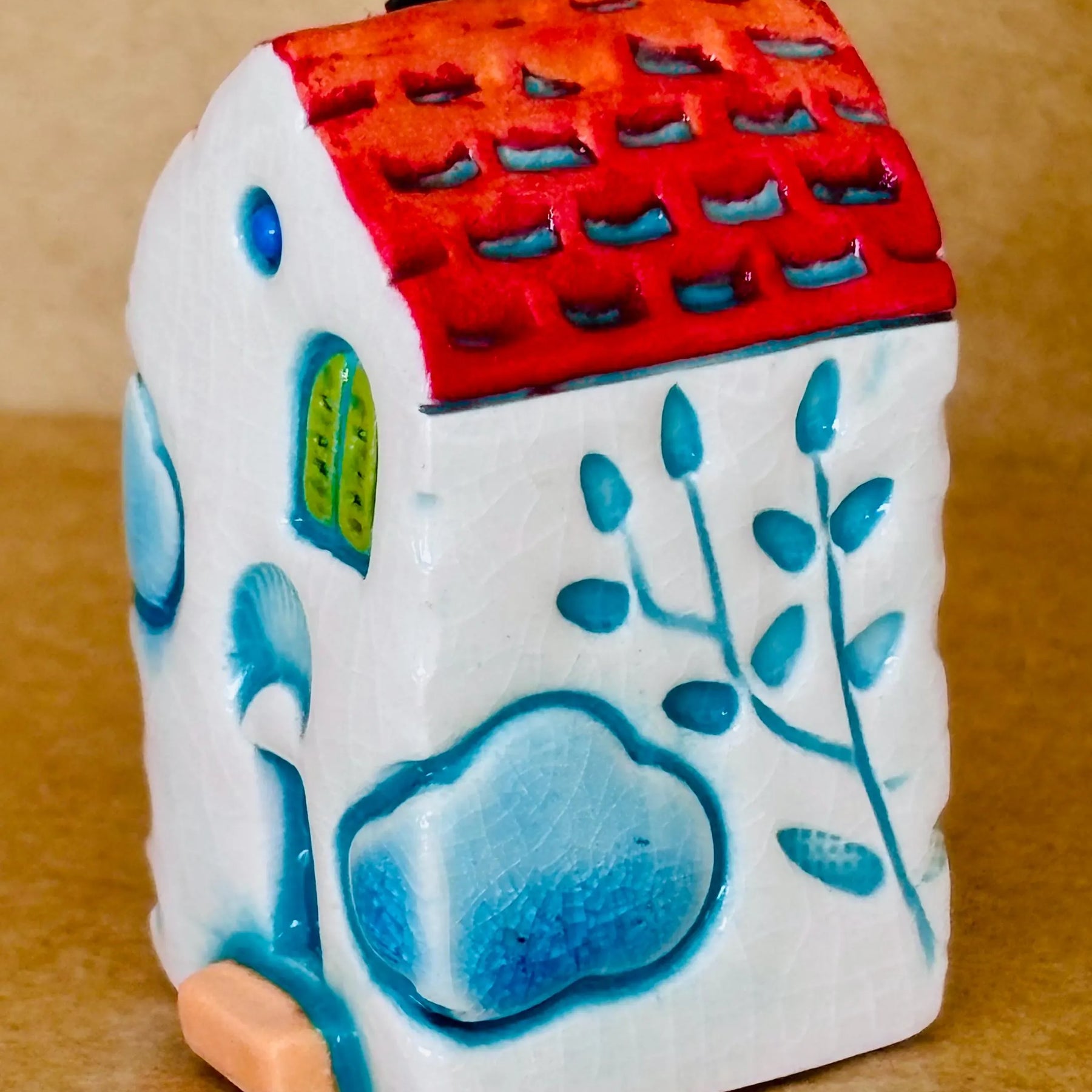 Whimsical Mini Ceramic House 001